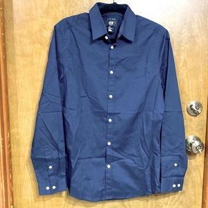H&M Men’s Navy Blue slim fit